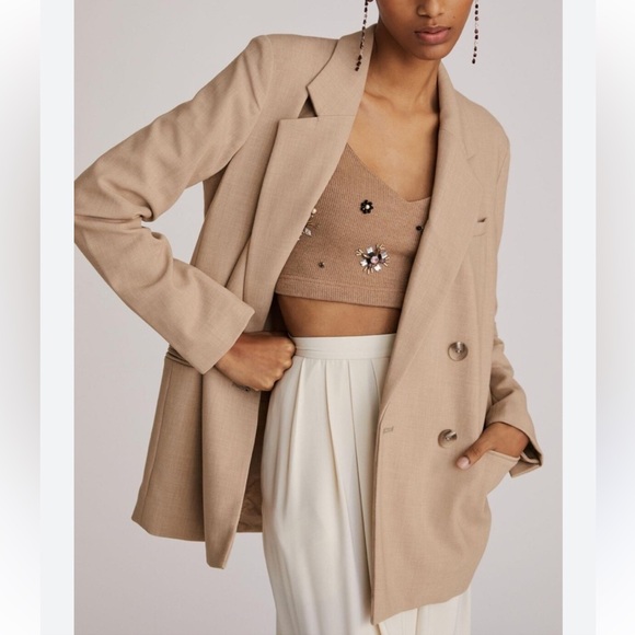Maeve Jackets & Blazers - Maeve By Anthropologie Double Breasted Blazer
